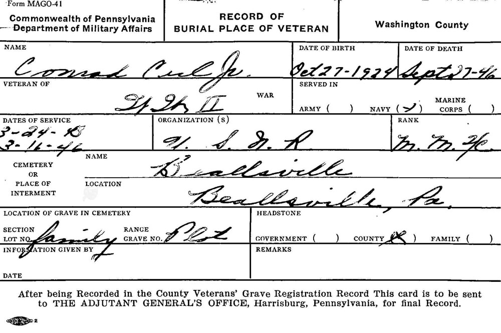 Carl Conrad Jr.